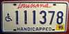 Louisiana Wheelchair License Plate