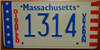 Massachusetts Disabled Veteran License Plate