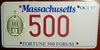 Massachusetts Fortune 500 Forum License Plate