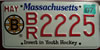 Massachusetts Invest in Youth Hockey License Plate
