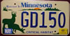 Minnesota Critical Habitat Environmental License Plate
