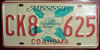 Mississippi Green Magnolia License Plate