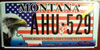 Montana Liberty License Plate