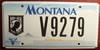 Montana POW MIA Flat License Plate