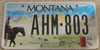 Montana Weed Control Association License Plate