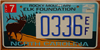 North Carolina Rocky Mountain Elk  License Plate