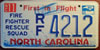 North Carolina Fire Fighter Rescue Squad License Plate