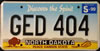 North Dakota Discover the Spirit Bison License Plate