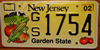 New Jersey Agriculture Vegetables License Plate