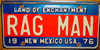 New Mexico Rare Optional Bicentennial License Plate