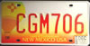 New Mexico Land of Enchantment Balloon License Plate