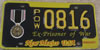 New Mexico Ex-Prisoner of War License Plate