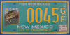 New Mexico Fish License Plate