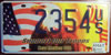 New Mexico Support Our Troops License Plate