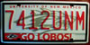 New Mexico University of New Mexico License Plate