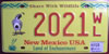 New Mexico Wildlife License Plate