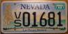 Nevada  Las Vegas Springs License Plate