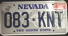 Nevada The Silver State License Plate