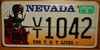 Virginia & Truckee Railroad Train Nevada License Plate