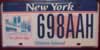 New York Twin Towers World Trade Center License Plate