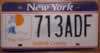 New York Suffolk County License Plate