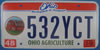 Ohio Agriculture License Plate