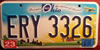 Ohio Beautiful License Plate