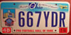 Ohio Pro Football Hall of Fame License Plate