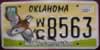 Oklahoma Wildlife Conservation License Plate