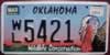 Oklahoma Wildlife Conservation Turkey License Plate