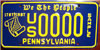 Pennsylvania We The People Constitution License Plate