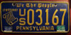 Pennsylvania We The People License Plate
