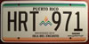 Puerto Rico Mayaguez Central American Games License Plate