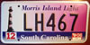 South Carolina Morris Island Lighthouse License Plate