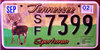 Tennessee Sportsman Deer License Plate