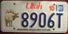 Utah Elk Ensuring Wildlifes Future License Plate