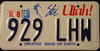 Utah Greatest Snow on Earth License Plate