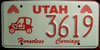Utah Historic Horseless Carriage License Plate