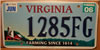 Virginia Farming Agriculture License Plate