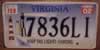 Virginia Lighthouse License Plate