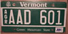 Vermont Agriculture License Plate