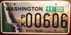 Washington State Parks License Plate